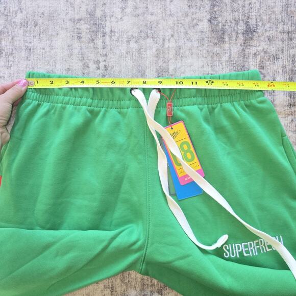 SUPERFRESH Pants Mens Medium Green Limited Edition 08 Joggers Sweatpants Lounge - Picture 7 of 10